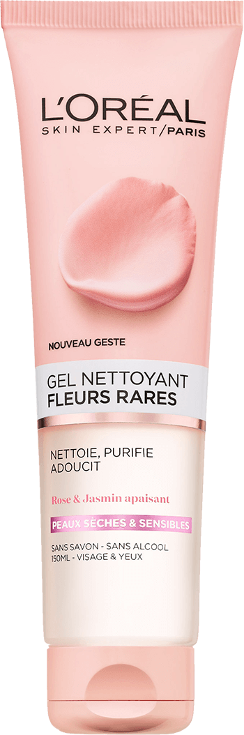 zel-krem-sucha-cera-wrazliwa-rare-flowers-packshot_loreal_paris